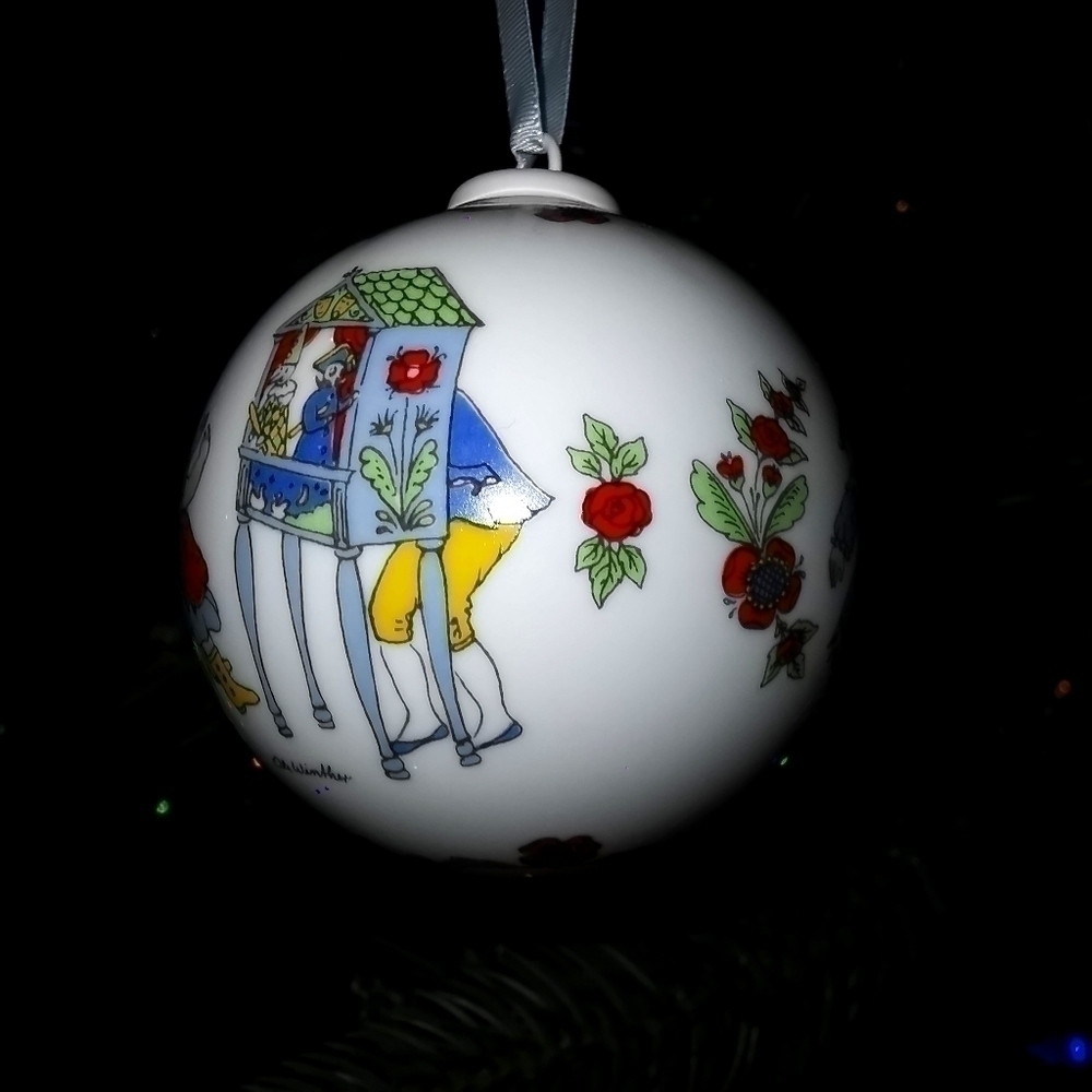 The Hutschenreuther Christmas Ball '87 Ole Winther - Picture 4 of 8
